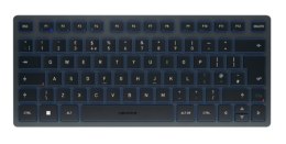 CHERRY KW 7100 MINI BT klawiatura Bluetooth QWERTY Angielski Niebieski CHERRY