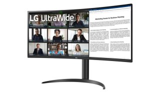 LG 34WR50QK-B monitor komputerowy 86,4 cm (34") 3440 x 1440 px Wide Quad HD Czarny LG