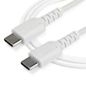 StarTech RUSB2CC1MW kabel USB 1 m USB 2.0 USB C Biały StarTech.com