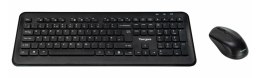 Targus AKM610UK klawiatura Dołączona myszka Uniwersalne RF Wireless QWERTY Angielski Czarny Targus