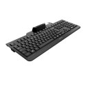 CHERRY SECURE BOARD 1.0 klawiatura Biuro USB QWERTY Skandynawia Czarny CHERRY