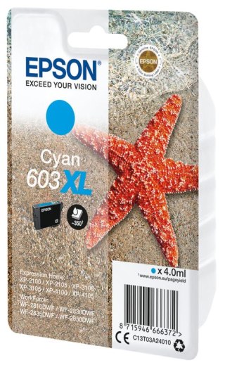 Epson Singlepack Cyan 603XL Ink Epson