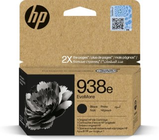 HP Oryginalny wkład z czarnym atramentem 938e EvoMore HP