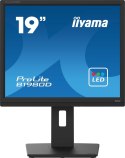 Iiyama ProLite B1980D-B5 monitor komputerowy 48,3 cm (19") 1280 x 1024 px SXGA LCD Czarny Iiyama