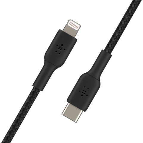 Belkin CAA004BT1MBK kabel Lightning 1 m Czarny Belkin