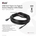 CLUB3D CAC-1538 kabel USB 10 m USB 3.2 Gen 1 (3.1 Gen 1) USB C USB A Czarny CLUB3D