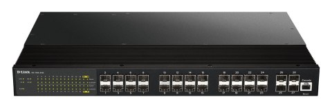 D-Link DIS-700G-28XS łącza sieciowe Zarządzany L2+ 1U Czarny D-Link