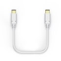 Hama 00183332 kabel USB 0,2 m USB 2.0 USB C Biały Hama