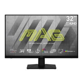 MSI MAG 323UPF monitor komputerowy 81,3 cm (32") 3840 x 2160 px 4K Ultra HD Czarny MSI