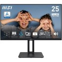 MSI PRO MP251P monitor komputerowy 62,2 cm (24.5") 1920 x 1080 px Full HD LED Czarny MSI