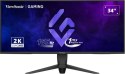 Viewsonic VX Series VX3480-2K-PRO monitor komputerowy 86,4 cm (34") 3440 x 1440 px UltraWide Quad HD LED Czarny Viewsonic