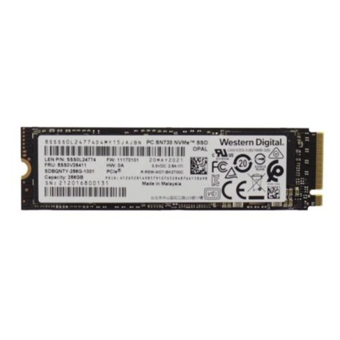 Lenovo 01LX200 urządzenie SSD M.2 256 GB PCI Express 3.0 NVMe Lenovo