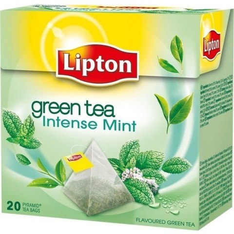 Lipton Herbata Lipton Piramid zielona z miętą (20)