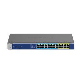 NETGEAR GS524UP Nie zarządzany Gigabit Ethernet (10/100/1000) Obsługa PoE Szary NETGEAR