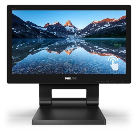 Philips 162B9T/00 monitor komputerowy 39,6 cm (15.6") 1366 x 768 px HD LCD Ekran dotykowy Czarny Philips