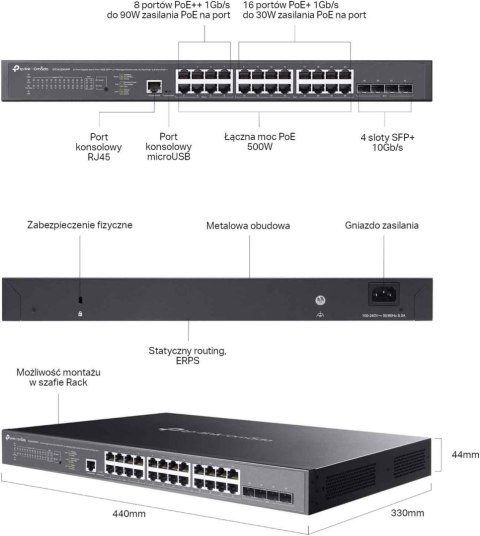 SWITCH TP-LINK TL-SG3428XMPP TP-LINK