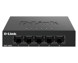 D-Link DGS-105GL łącza sieciowe Nie zarządzany Gigabit Ethernet (10/100/1000) Czarny D-Link