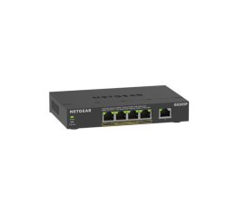 NETGEAR GS305Pv3 Nie zarządzany Gigabit Ethernet (10/100/1000) Obsługa PoE Czarny NETGEAR