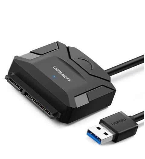 Ugreen 20611 zmieniacz płci / kabli USB 3.0 SATA III Czarny Ugreen