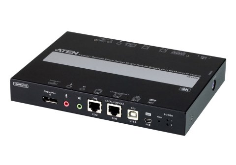 ATEN CN9950-AT-G przełącznik KVM Czarny ATEN