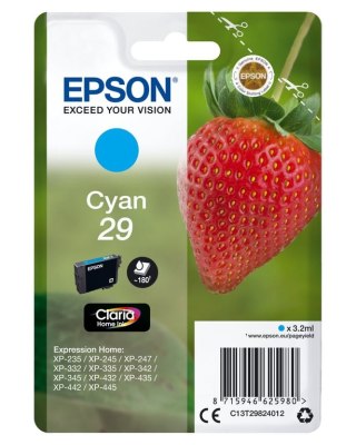 Epson Strawberry Singlepack Cyan 29 Claria Home Ink Epson