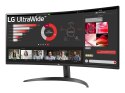 LG 34WR50QK-B monitor komputerowy 86,4 cm (34") 3440 x 1440 px Wide Quad HD Czarny LG