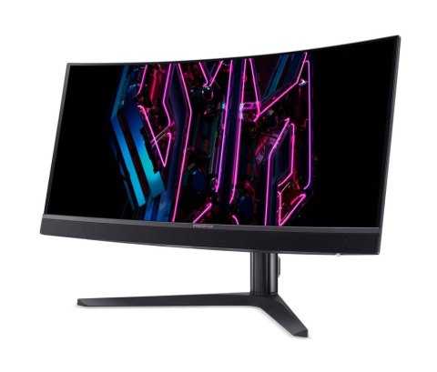 Acer Predator X34Vbmiiphuzx monitor komputerowy 86,4 cm (34") 3440 x 1440 px UltraWide Quad HD OLED Czarny Acer