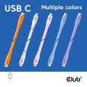 CLUB3D CAC-3004 kabel USB USB4 Gen 2x2 2 m USB C Fioletowy CLUB3D