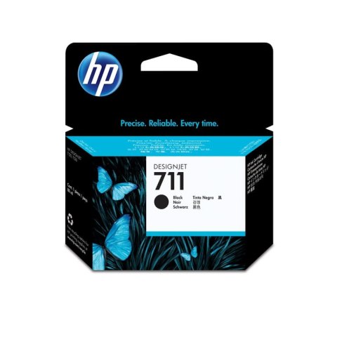 HP Czarny wkład atramentowy 711 DesignJet 80 ml HP