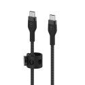 Belkin BOOST↑CHARGE PRO Flex kabel USB 1 m USB 2.0 USB C Czarny Belkin