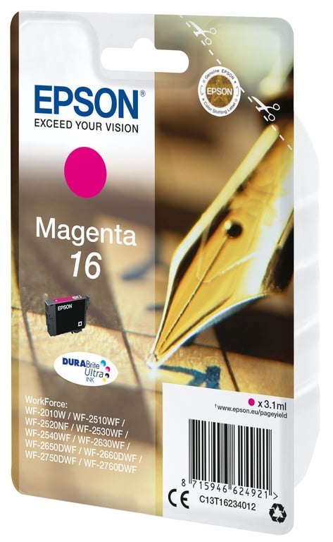 Epson Pen and crossword Singlepack Magenta 16 DURABrite Ultra Ink Epson