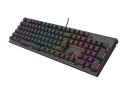 GENESIS Thor 303 klawiatura Gaming USB QWERTY Czarny GENESIS