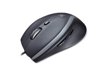 Logitech Corded Mouse M500 myszka Biuro Po prawej stronie USB Typu-A Laser 1000 DPI Logitech