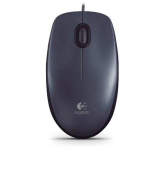 Logitech M100 myszka Oburęczny USB Typu-A Optyczny 1000 DPI Logitech