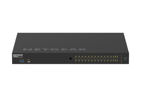 NETGEAR M4250-26G4XF-PoE+ Zarządzany L2/L3 Gigabit Ethernet (10/100/1000) Obsługa PoE 1U Czarny NETGEAR