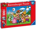 Ravensburger Puzzle dla dzieci 2D: Super Mario 100 elementów 12992 Ravensburger