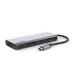 Belkin AVC009btSGY USB 3.2 Gen 1 (3.1 Gen 1) Type-C 5000 Mbit/s Srebrny Belkin