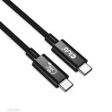 CLUB3D CAC-1576 kabel USB 1 m USB4 Gen 3x2 USB C 3x USB C Czarny CLUB3D