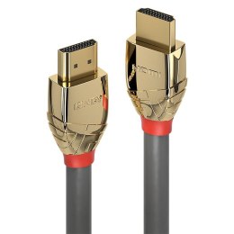 Lindy 37864 kabel HDMI 5 m HDMI Typu A (Standard) Złoto, Szary Lindy