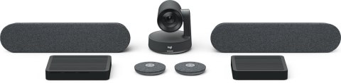 Logitech Large Room Solution system videokonferencyjny 46 os. Przewodowa sieć LAN System wideokonferencji grupowych Logitech