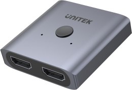 Unitek Dwukierunkowy przełącznik HDMI2.0 4K 2-na-1 UNITEK