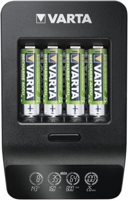 Varta LCD SMART CHARGER+ ładowarka akumulatorów Akumulator do domowego użytku Prąd przemienny Varta