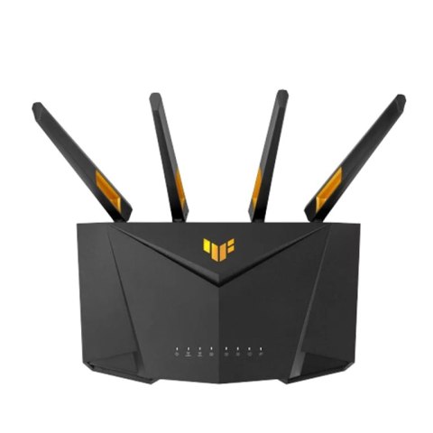 ASUS TUF Gaming AX3000 V2 router bezprzewodowy Gigabit Ethernet Dual-band (2.4 GHz/5 GHz) Czarny, Pomarańczowy ASUS