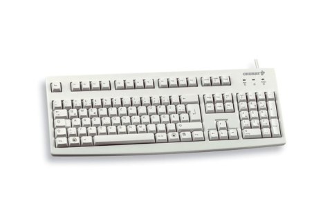 CHERRY G83-6104 klawiatura USB QWERTY US English Szary CHERRY