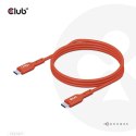 CLUB3D CAC-1515 kabel USB 4 m USB 2.0 USB C Pomarańczowy, Czerwony CLUB3D