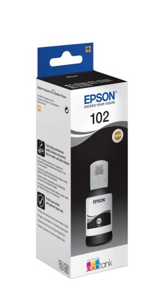 Epson 102 nabój z tuszem 1 szt. Oryginalny Czarny Epson