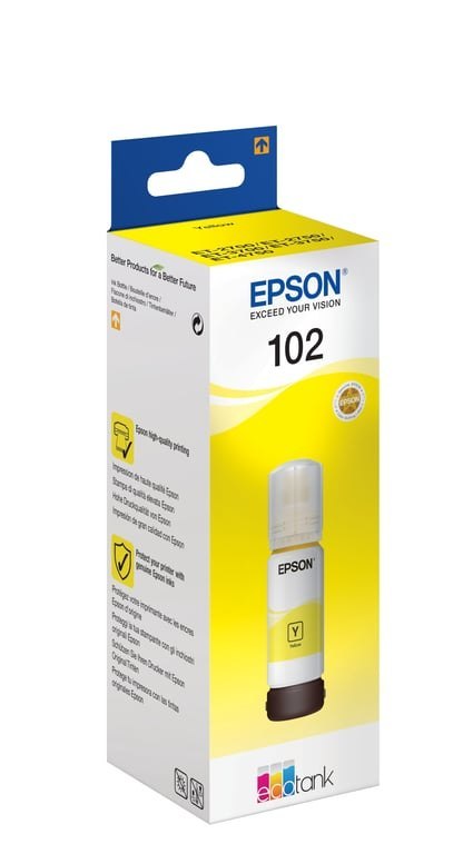 Epson 102 nabój z tuszem 1 szt. Oryginalny Żółty Epson