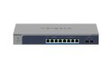 NETGEAR 8-Port Multi-Gigabit/10G Ethernet Ultra60 PoE++ Smart Switch with 2 SFP+ Ports (MS510TXUP) Zarządzany L2+ 10G Ethernet ( NETGEAR