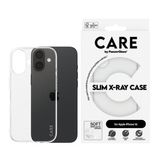 PanzerGlass CARE by PG TP X-Ray Soft B iPhone16 6.1 pokrowiec na telefon komórkowy Przezroczysty PanzerGlass