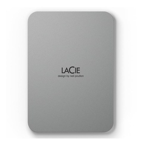 Seagate Lacie Mobile Drive zewnętrzny dysk twarde 1 TB USB Type-C 3.2 Gen 1 (3.1 Gen 1) Srebrny Seagate